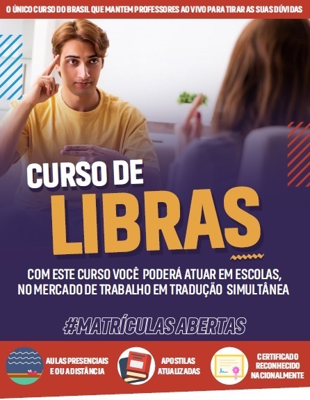 CURSO DE LIBRAS